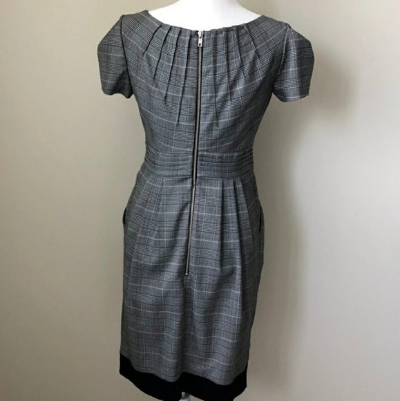 Max and Cleo Dress Size: 6 Tartan Plaid Cap Sleeve Pleated NWT New - Picture 5 of 9